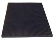 Tablecraft Products Company Bar Mat Rubber Black 18 L x 12 W 1218BK