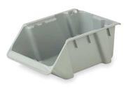 LEWISBINS SH2411 8 Grey Stack and Nest Bin 24 In L Gray