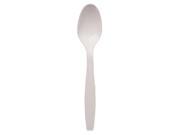 Plastic Cutlery Heavyweight Teaspoons White 1000 Carton