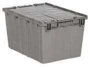 Gray Attached Lid Container 50 lb Capacity FP171 GRAY Orbis