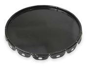 LID STL Steel Pail Lid Black For Use With 1TMH6
