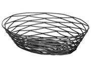 Oval Food Serving Basket Black Tablecraft Products Company BK17409