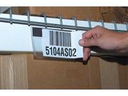 5.31 Magnetic Top Load Label Holder Clear Superscan APXT35M