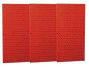 Pegboard Red Wall Control 35 P 3248RD