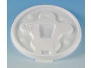 WINCUP DT18 Disposable Lid Drink Thru White PK 1000
