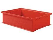 Solid Wall Stacking Container Red Ssi Schaefer 1462.191305RD1