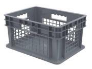 AKRO MILS 37278GREY Container 15 3 4 In. L 11 3 4 In. W Gray