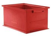 Solid Wall Stacking Container Red Ssi Schaefer 1462.191312RD1
