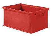 Solid Wall Stacking Container Red Ssi Schaefer 1463.130906RD1