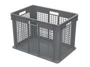 AKRO MILS 37676GREY Container 23 3 4 In. L 15 3 4 In. W Gray