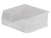Clear Hang and Stack Bin 50 Lb Capacity 30235SCLAR Akro Mils