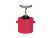 EAGLE P 714 Plunger Can 1 Gal. Polyethylene Red