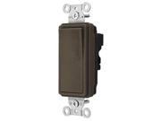 SNAPCONNECT SNAP2121BRNA Wall Switch 1 Pole Style Line Brown