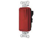 SNAPCONNECT SNAP2101RNA Wall Switch 1 Pole Style Line Red