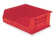 Red Hang and Stack Bin 60 lb Capacity 30255RED Akro Mils