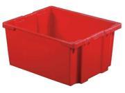 LEWISBINS SN3024 15 Red Stack and Nest Bin 30 1 8 In L Red
