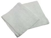 12 Wash Cloth White R R Textile 61250
