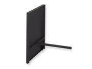 Panel Leg, Black , 2HFP9 Panel Leg, Black , 2HFP9