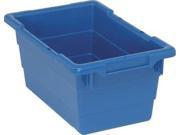 Cross Stacking Tote Blue Quantum Storage Systems TUB1711 8BL