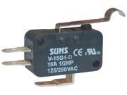 1.09 Miniature Snap Action Switch 125 250VAC V 15G4 D