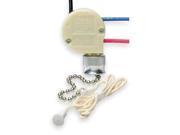 LEVITON 1689 50 Pull Chain Fixture Switch 4 Position