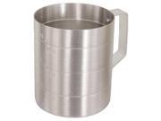 CRESTWARE MEA05D Measuring Cup Aluminum 1 2 qt. Dry
