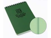 RITE IN THE RAIN 946 Pocket Notebook Universal 4 x 6In.