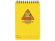 All Weather Job Hazard Notebook Rite In The Rain 154