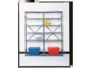 Starter Unit Records Storage Rack, Gray ,Edsal, RL6924 Starter Unit Records Storage Rack, Gray ,Edsal, RL6924