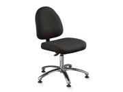 Ergonomic Task Chair Black Bevco 6551 BLACK VINYL