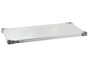 METRO 2436FG Solid Shelf 24x36 in. Galvanized Steel