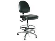 ESD Task Chair Black Bevco 9351M BLACK VINYL