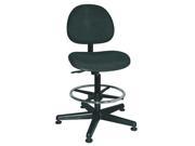Bevco Pneumatic Task Chair Upholstered 300 lb. Weight Limit Black V4507MG BK