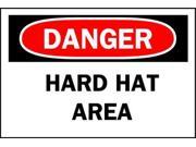 BRADY 22984 Danger Sign 10 x 14In R and BK WHT ENG