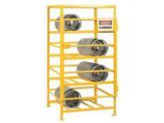 Gas Cylinder Rack Yellow Little Giant GSC 3648 70