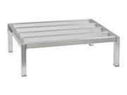 Low Profile Dunnage Rack Gray New Age 2029