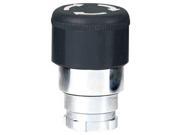 DAYTON 30G109 Push Button 22mm Bk Momentary Mushroom