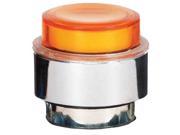 DAYTON 30G137 Pushbutton 22mm Momentary Extended YL Cr