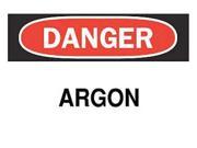 BRADY 40867 Danger Sign 7 x 10In R and BK WHT Argon