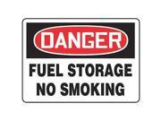 Danger No Smoking Sign Accuform Signs MCHL195VS 10 Hx14 W