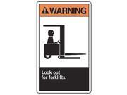 Warning Sign Accuform Signs MRHR301VP 10 Hx7 W