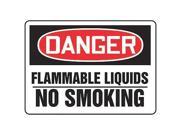 Danger No Smoking Sign Accuform Signs MCHL078VA 10 Hx14 W