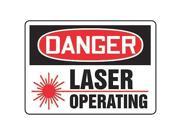 Danger Radiation Sign Accuform Signs MRAD022VA 10 Hx14 W