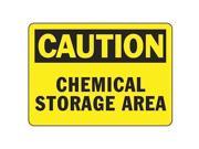 Caution Sign Accuform Signs MCHL668VS 10 Hx14 W