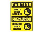 ACCUFORM SIGNS SBMPPE763VP Caution Sign 14 x 10In BK YEL PLSTC SURF