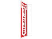 ACCUFORM SIGNS PSP426 Fire Extinguisher Sign 18 x 4 1 2In PS