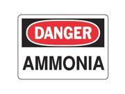 ACCUFORM SIGNS MCHL087VS Danger Sign 7 x 10In R and BK WHT AMNA