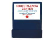 Right To Know Board Accuform Signs ZRS701 30 Hx24 W