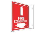 Fire Extinguisher Sign Accuform Signs PSP729 8 Hx8 W