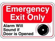 Emergency Exit Sign United Visual Products UVOS1056 6 Hx9 W